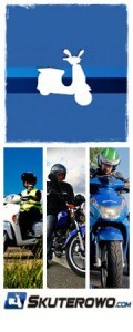 Fundator zabawy: Skuterowo.com, istniejący od 1. marca 2010 roku, największy polski portal o tematyce skuterów i motorowerów. Fundator zabawy: Skuterowo.com, istniejący od 1. marca 2010 roku, największy polski portal o tematyce skuterów i motorowerów.