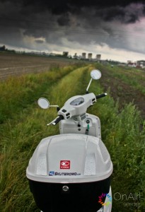 Kymco Like 125 Pogoda skutecznie utrudnia publikowanie testu Kymco Like 125