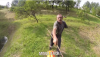 Atak rolnika na motocrossowców – zobacz wideo