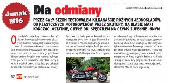 Junak M16 Opinie Junak M16 Opinie