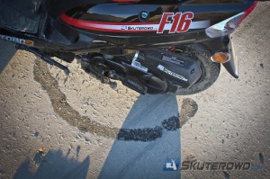 Test jakości ogumienia w Toros F16 Test jakości ogumienia w Toros F16