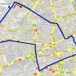 Plan przejazdu parady