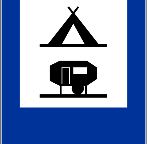 Znak D-31: obozowisko (camping) wyposażone…