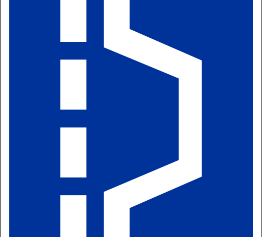 Znak D-50: zatoka