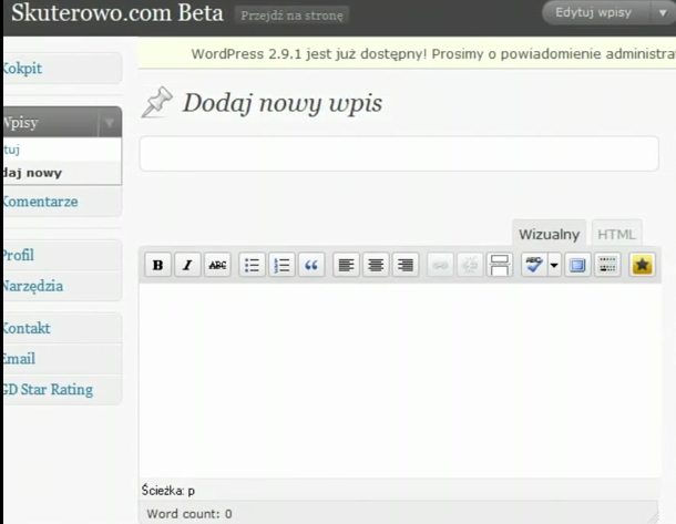 Skuterowo.com: Dodawanie Publikacji (Tutorial)