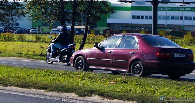 Skuter i motorower a ustawa o ruchu drogowym