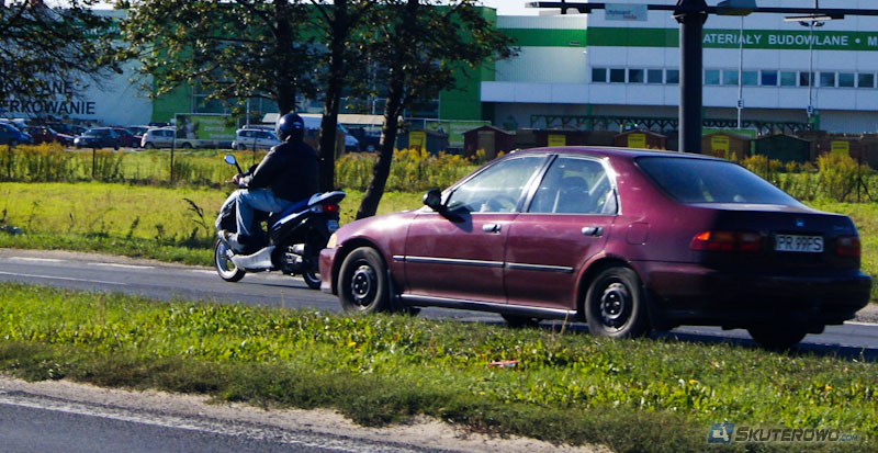 Skuter i motorower a ustawa o ruchu drogowym