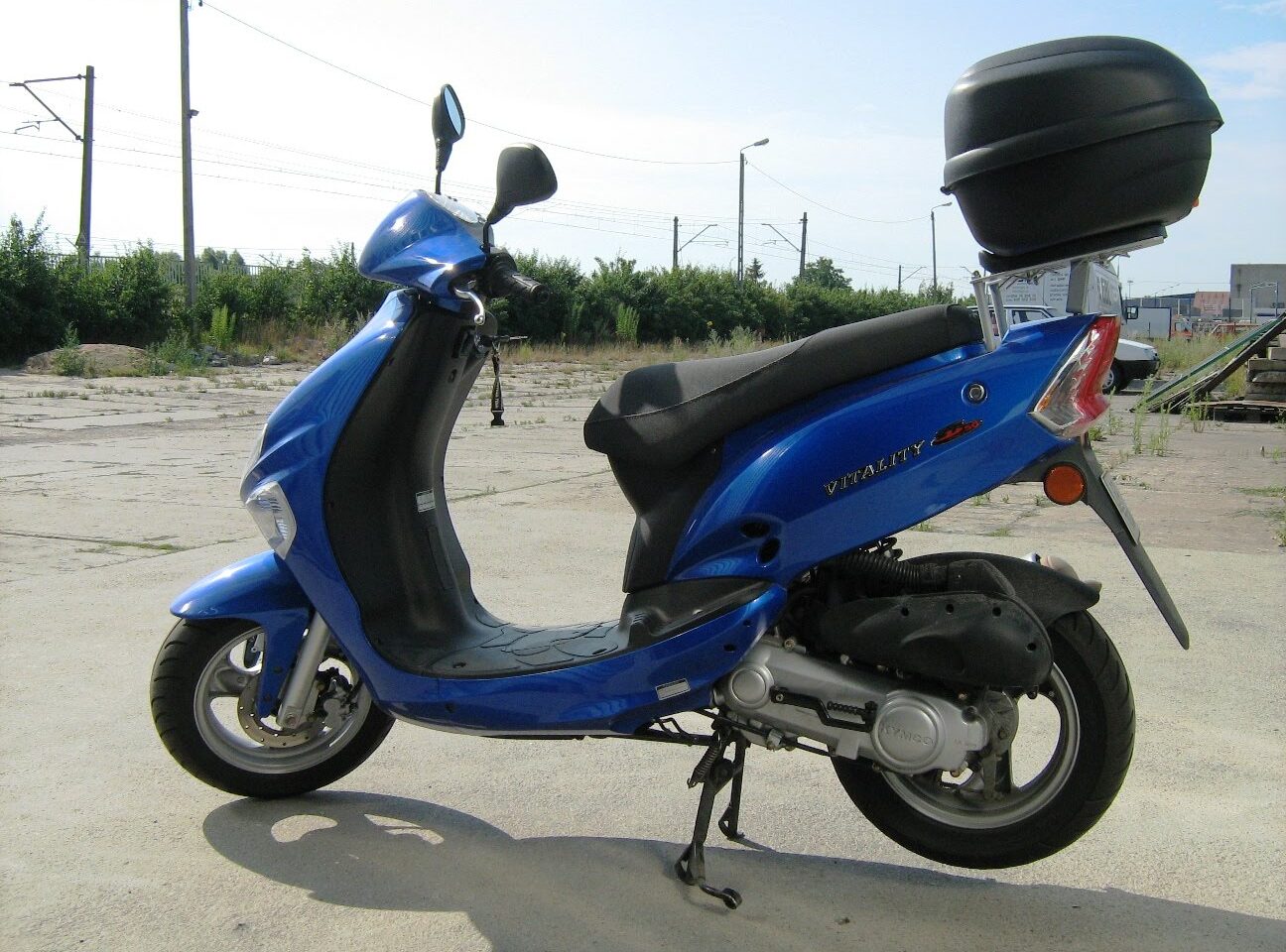 Wyprawa skuterowa Litwa, Łotwa, Estonia: Kymco Vitality