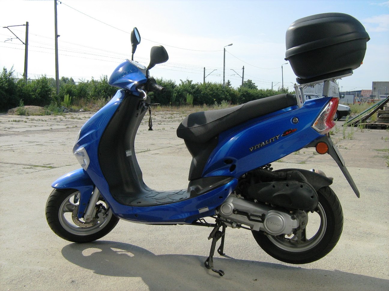 Wyprawa skuterowa Litwa, Łotwa, Estonia: Kymco Vitality