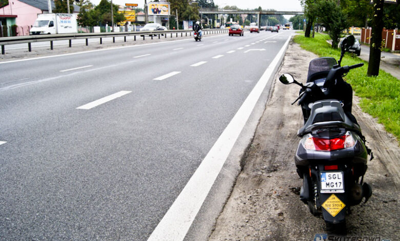 Dookoła Polski: Bądź widoczny na skuterze i motocyklu