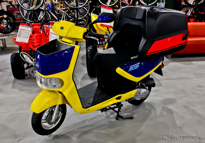 Romet o planach na 2011 i nowym motorowerze Romet Delivery 50