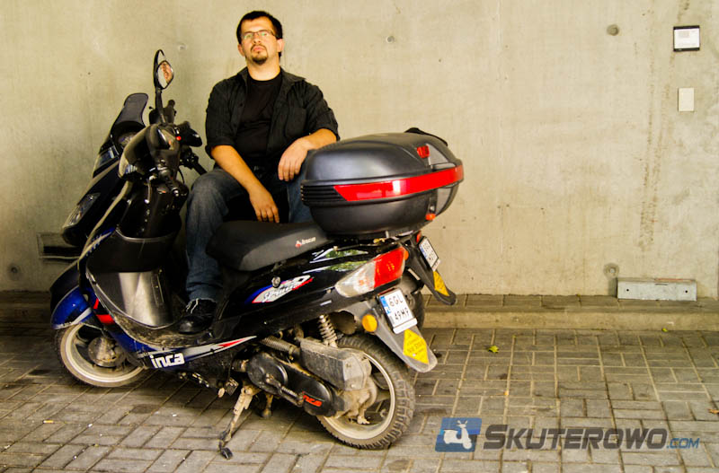 Chiński skuter Inca Sprint – 2000 km przebiegu… i ciągle OK