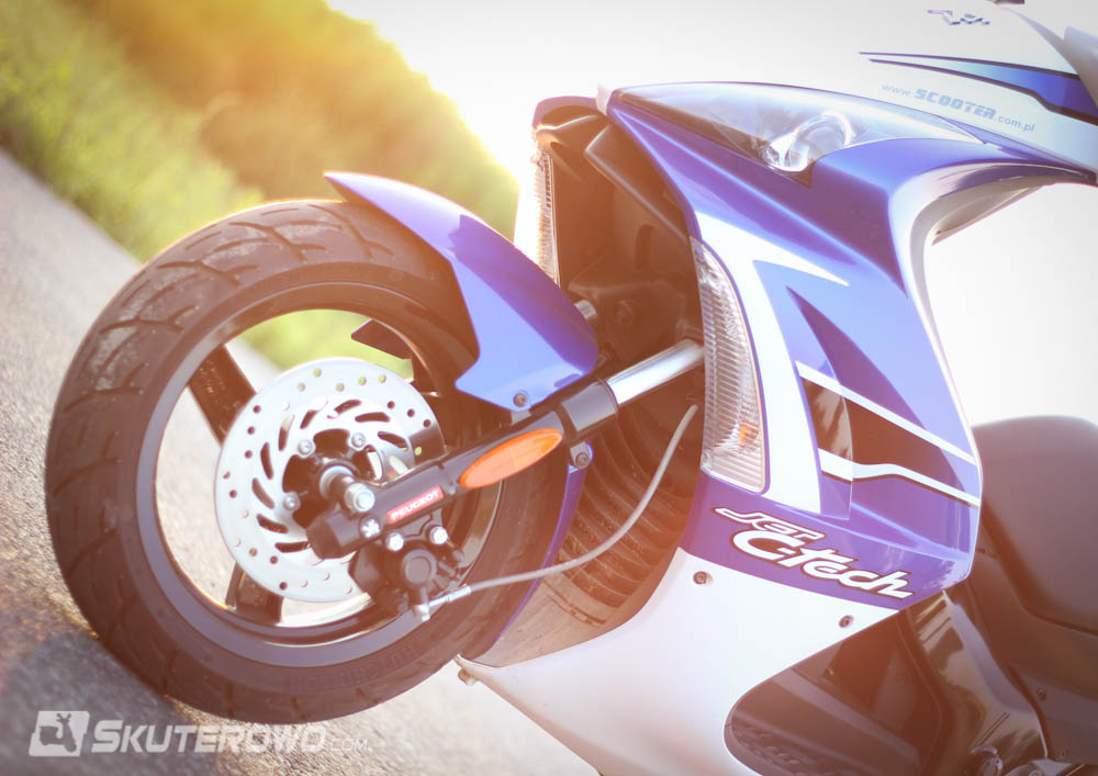 Peugeot JetForce 50 C-Tech: Test Wideo