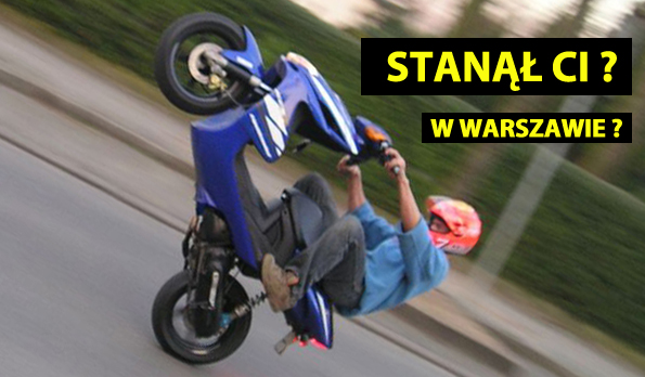 Skuter stanął Ci w Warszawie? Sprzęt odmówił posłuszeństwa?