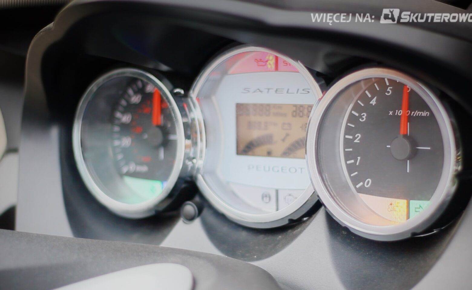 Peugeot Satelis: Test Wideo