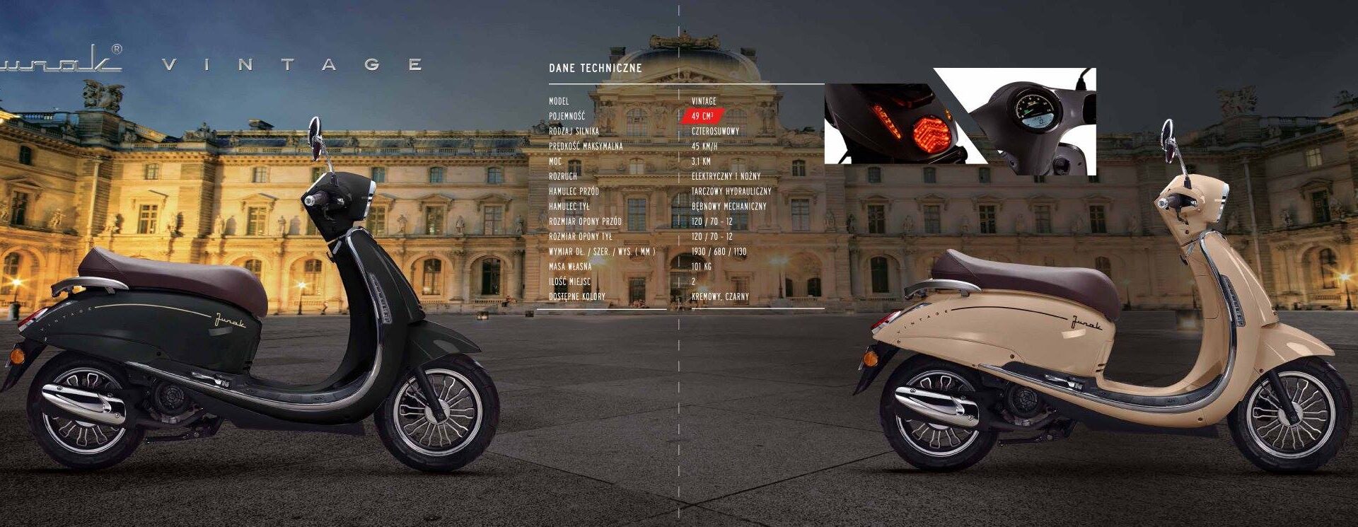 Junak Vintage 50 ccm: Nowość 2014 wkrótce w sprzedaży