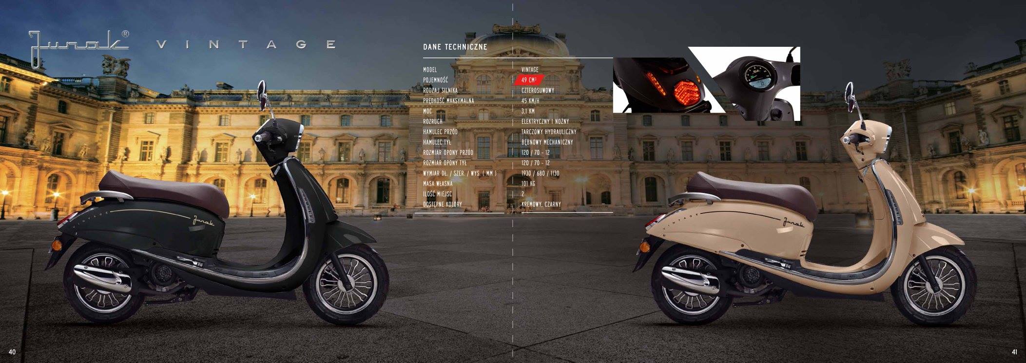 Junak Vintage 50 ccm: Nowość 2014 wkrótce w sprzedaży