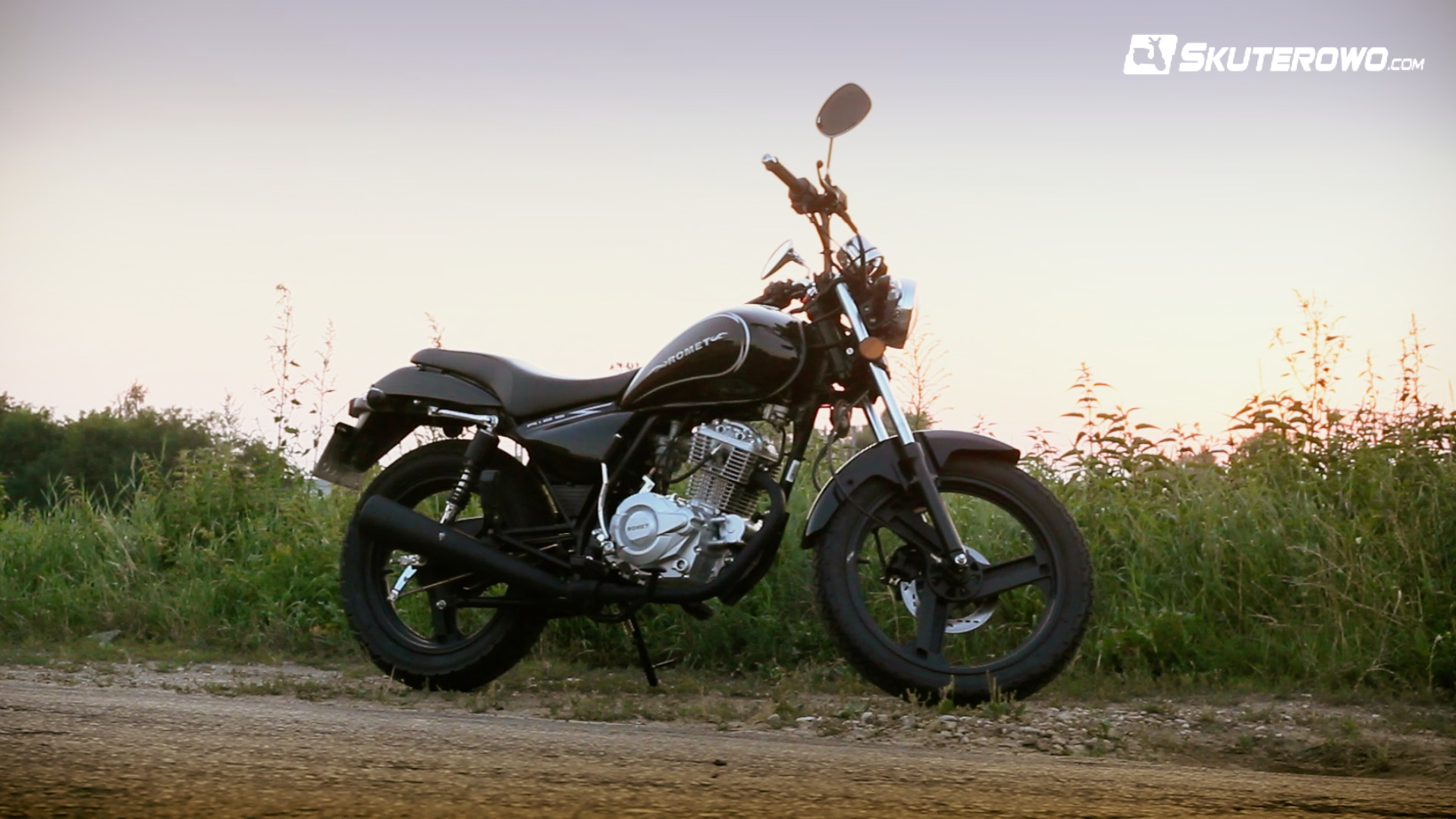 Romet Soft Chopper 125: Bardzo krótka prezentacja Skuterowo.com
