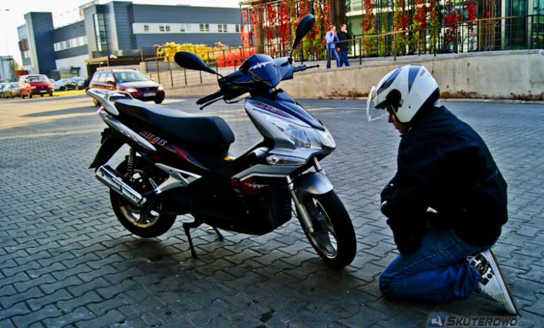 Jak dbać o skuter, motorower albo motocykl 125?