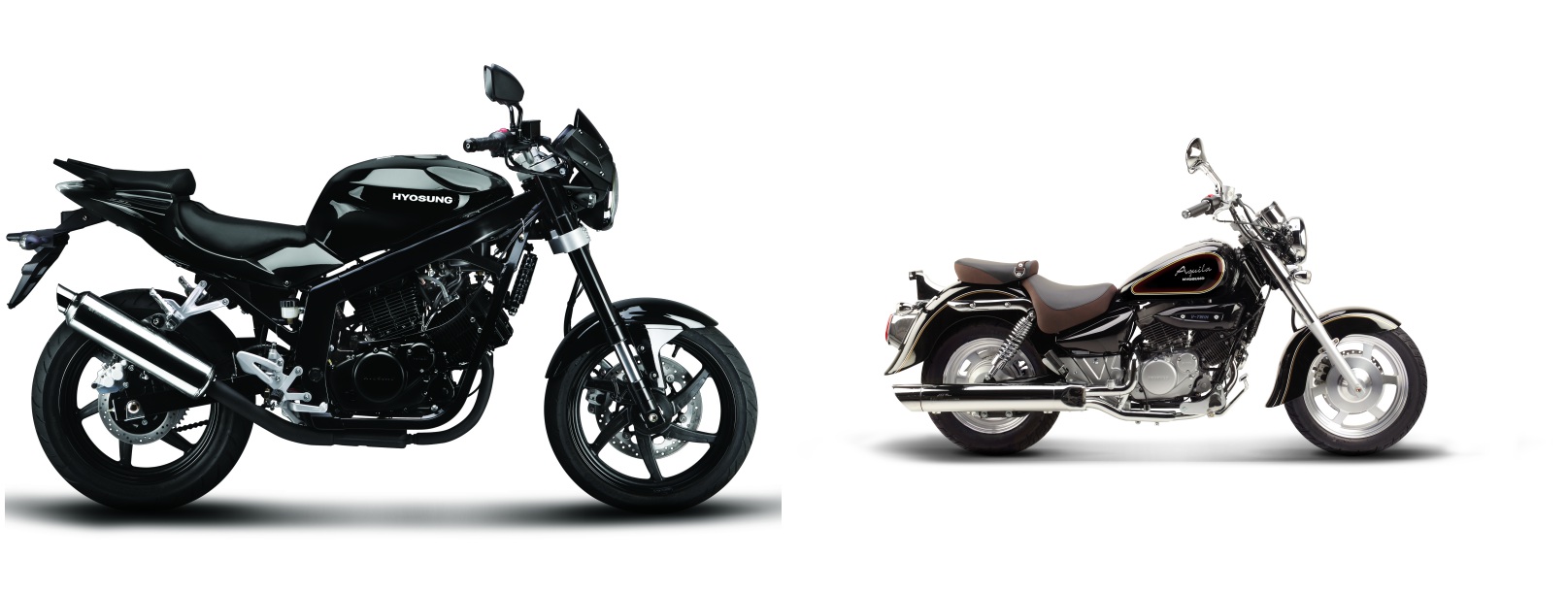Hyosung 125: Motocykle GT 125 i GV 125 C wkraczają do salonów