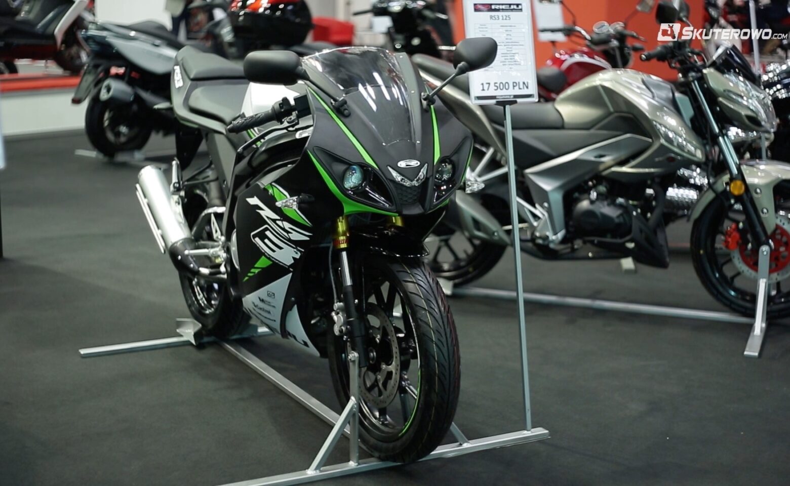 Rieju RS3 125 (na prawo jazdy B): Prezentacja Skuterowo.com