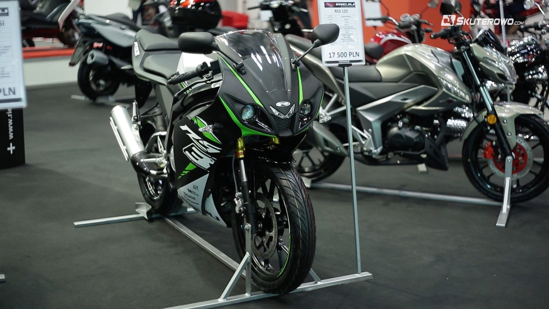 Rieju RS3 125 (na prawo jazdy B): Prezentacja Skuterowo.com