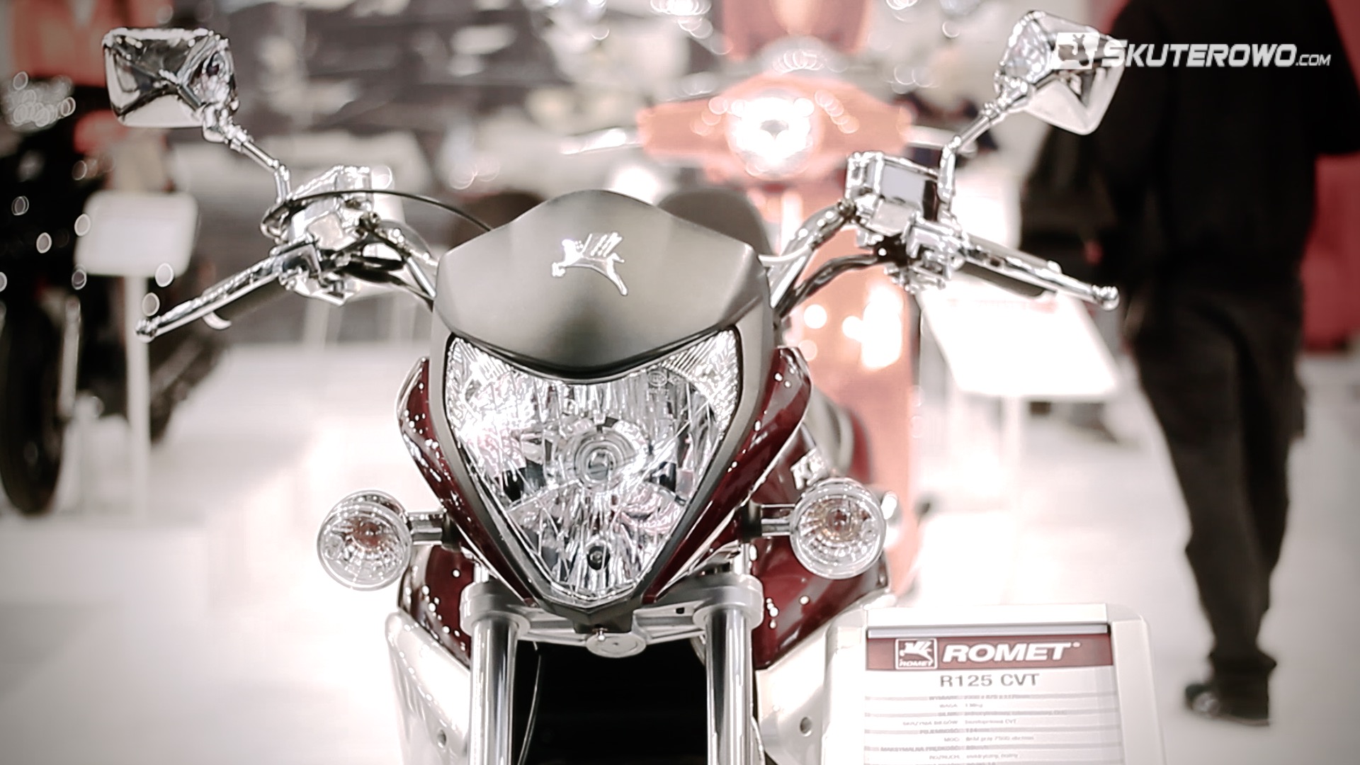 Romet R125 CVT: Motocykl 125 ccm z automatyczną skrzynią biegów