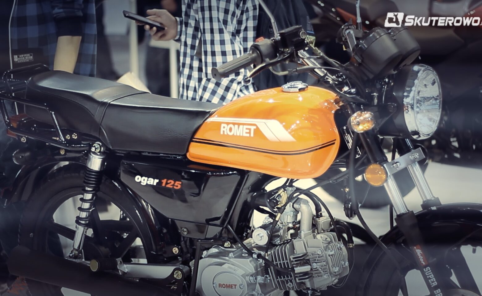 Romet Ogar 125 (na prawo jazdy B) na Targach Motor Show w Poznaniu