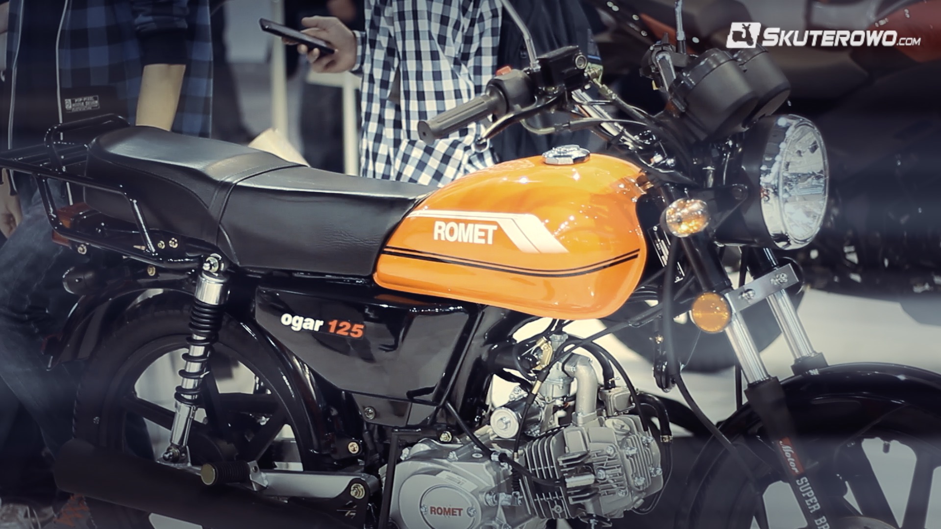 Romet Ogar 125 (na prawo jazdy B) na Targach Motor Show w Poznaniu