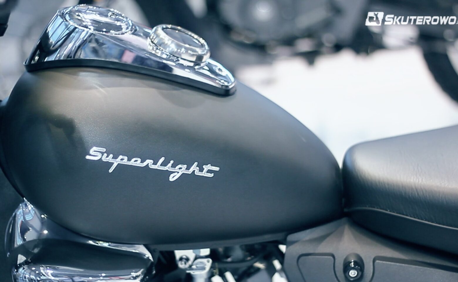 Keeway Superlight 125 (na prawo jazdy B) na Targach Motor Show w Poznaniu