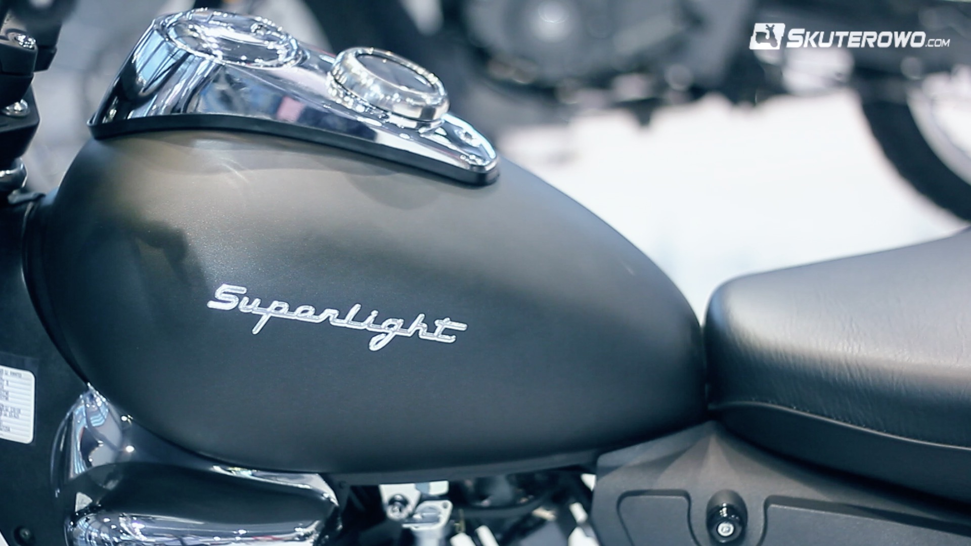 Keeway Superlight 125 (na prawo jazdy B) na Targach Motor Show w Poznaniu