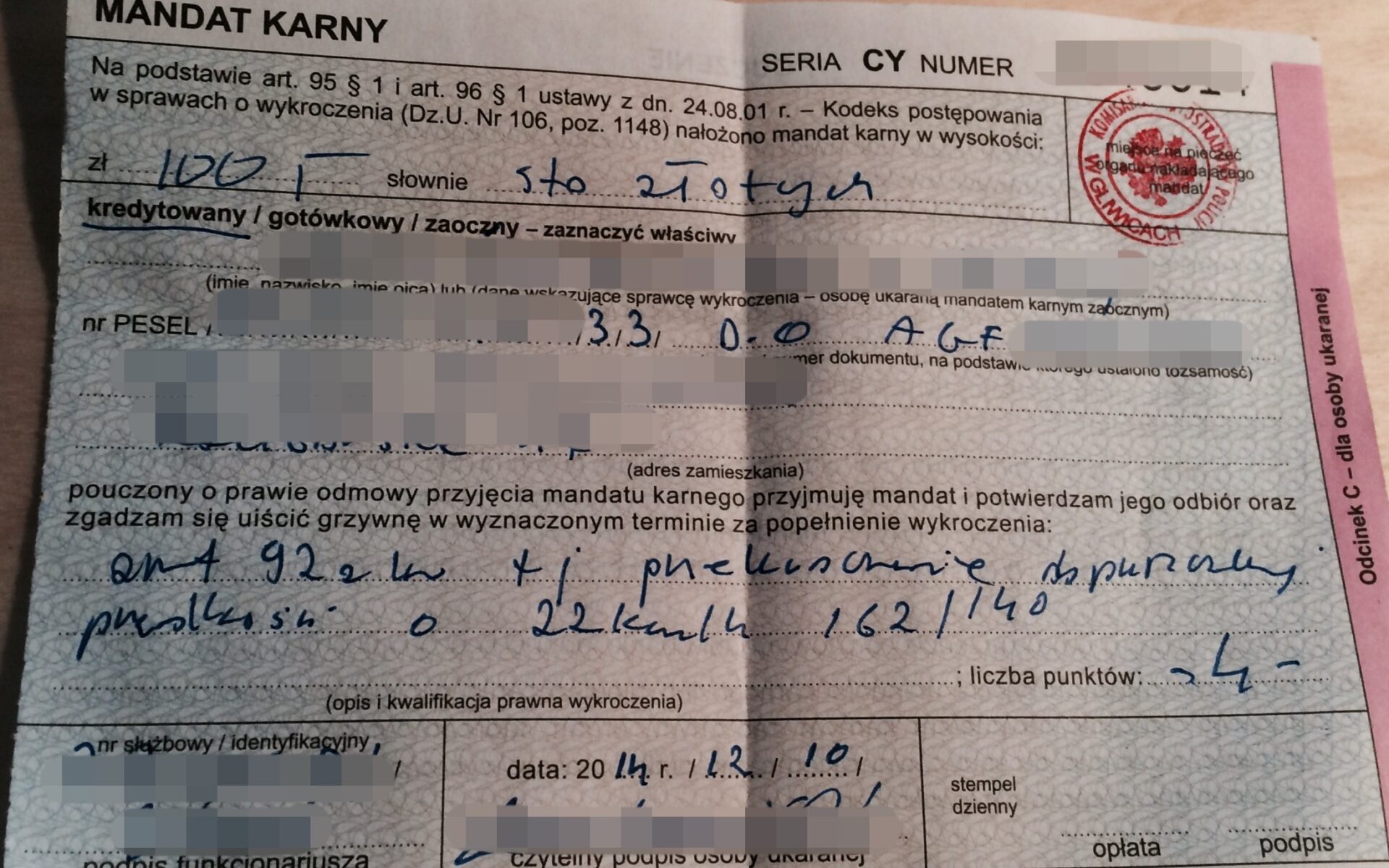 Setki zatrzymanych praw jazdy za prędkość – tydzień obowiązywania nowych przepisów