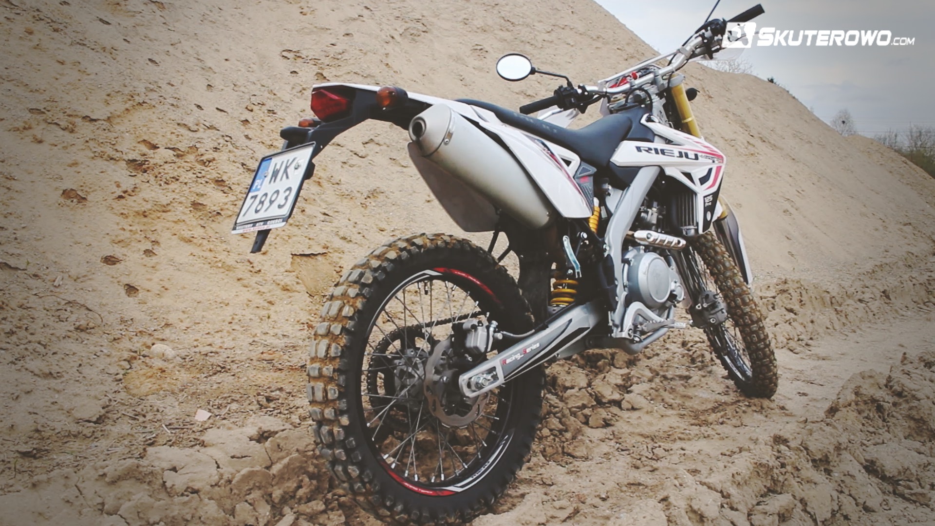 Offroadowy Rieju Marathon PRO 125 wkrótce w teście Skuterowo.com
