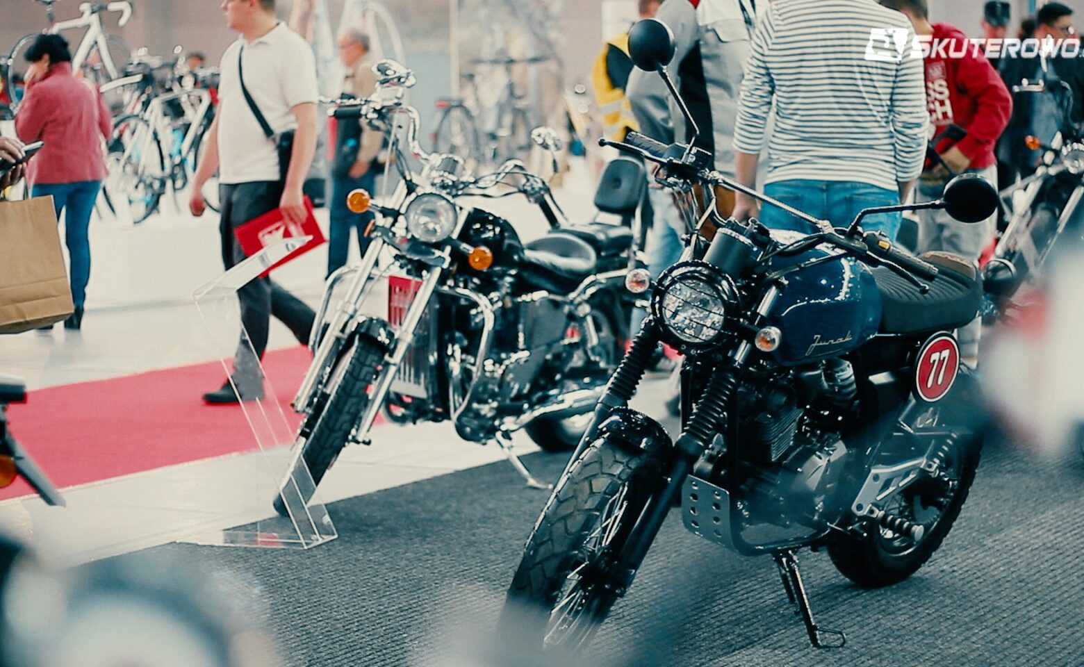 Junak pokazuje kolekcję 2016: Junak Cafe 125, S250 i M12 125 na Targach Kielce 2015