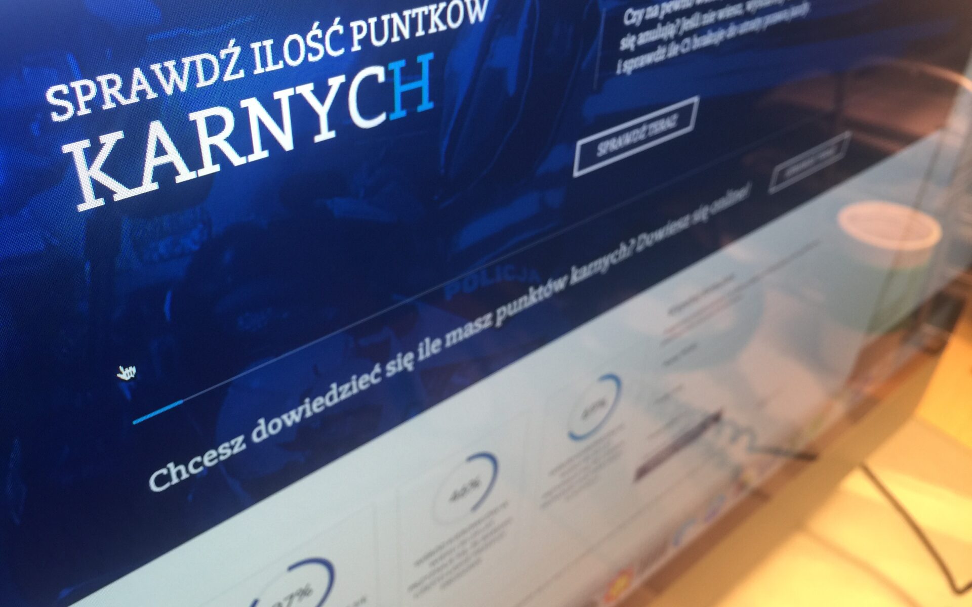Sprawdzamy „sprawdzanie punktów karnych przez Internet”: Nie daj się nabrać, to fikcja