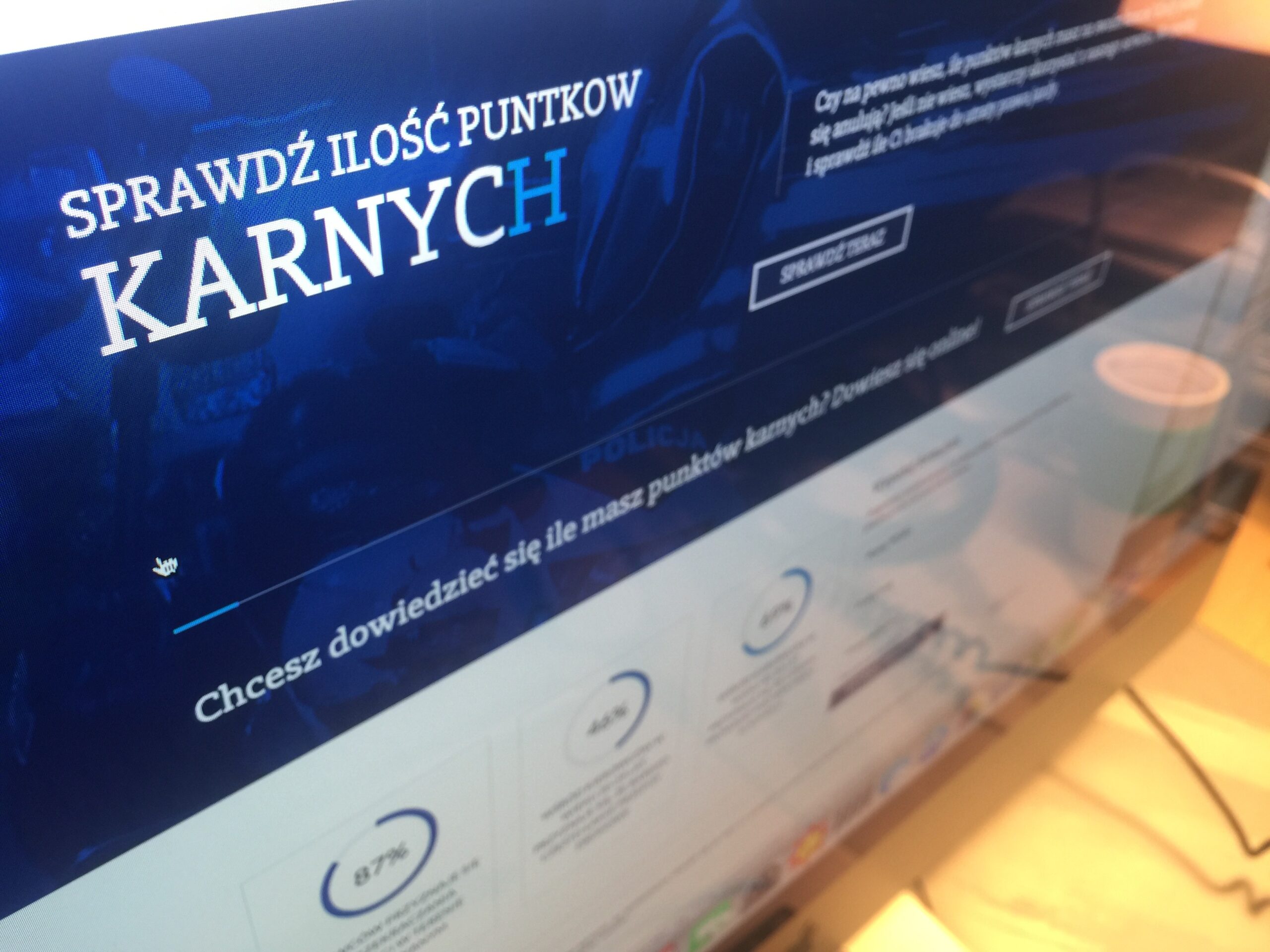 Sprawdzamy „sprawdzanie punktów karnych przez Internet”: Nie daj się nabrać, to fikcja