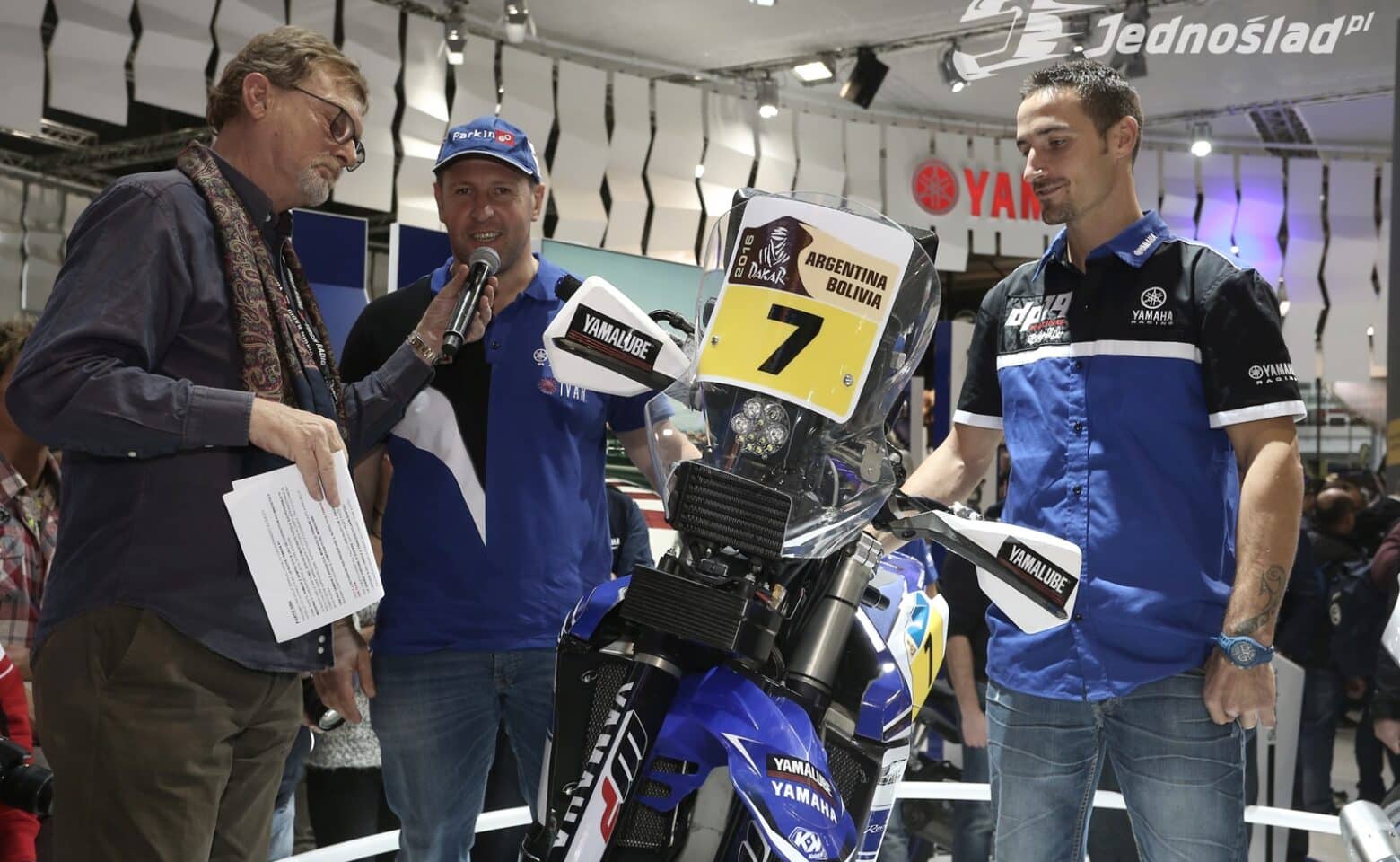 Nowa Yamaha WR450F Rally wystartuje w Rajdzie Dakar 2016