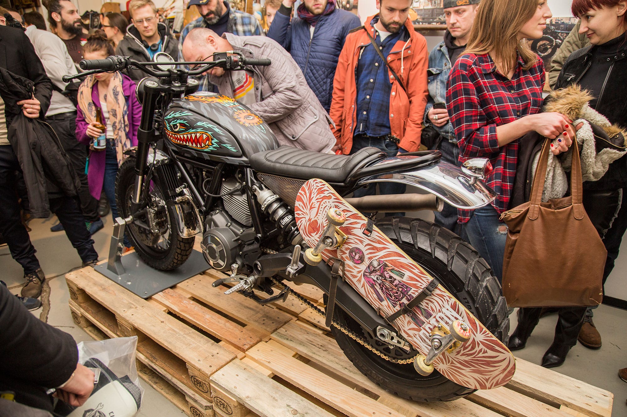 ducati scrambler custom rumble