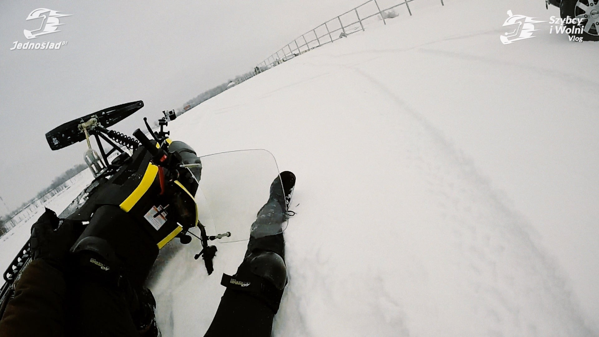 Zipp SnowMax i pierwszy raz na skuterze śnieżnym: #3 Szybcy i Wolni Vlog Jednoślad.pl