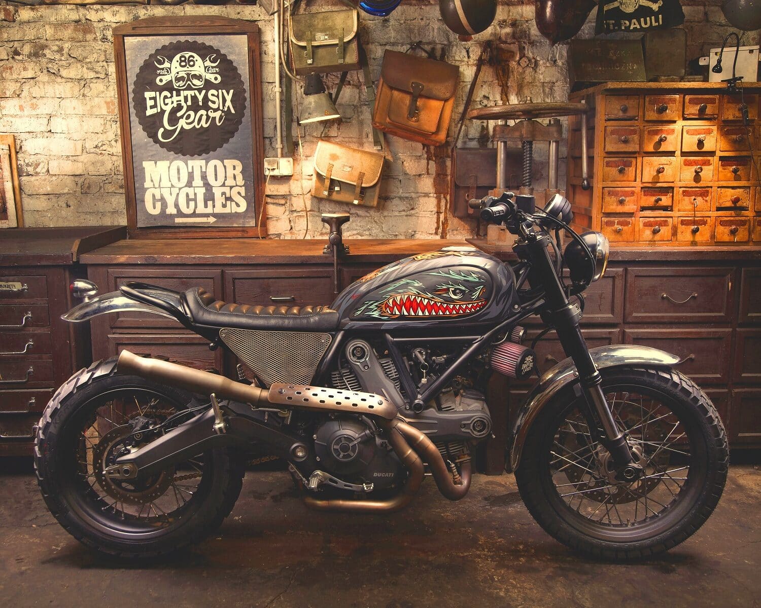 Polski Ducati Scrambler Iron Lungs najlepszym customem na świecie