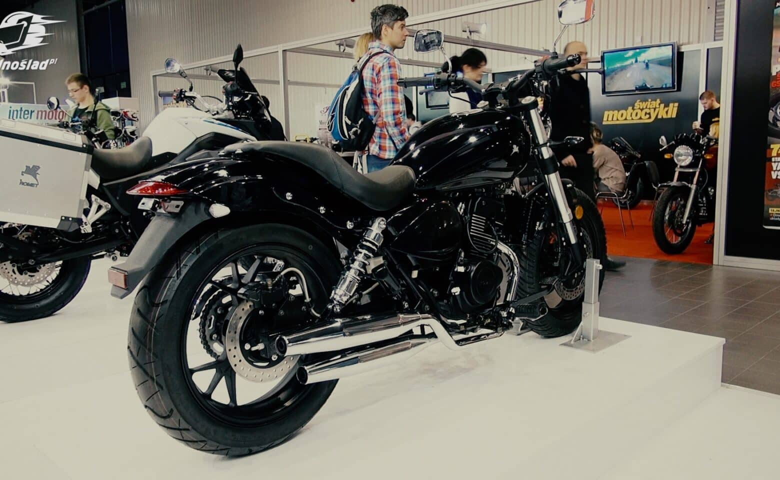 Nowy Romet RCR 125 z bliska na Moto Expo 2016