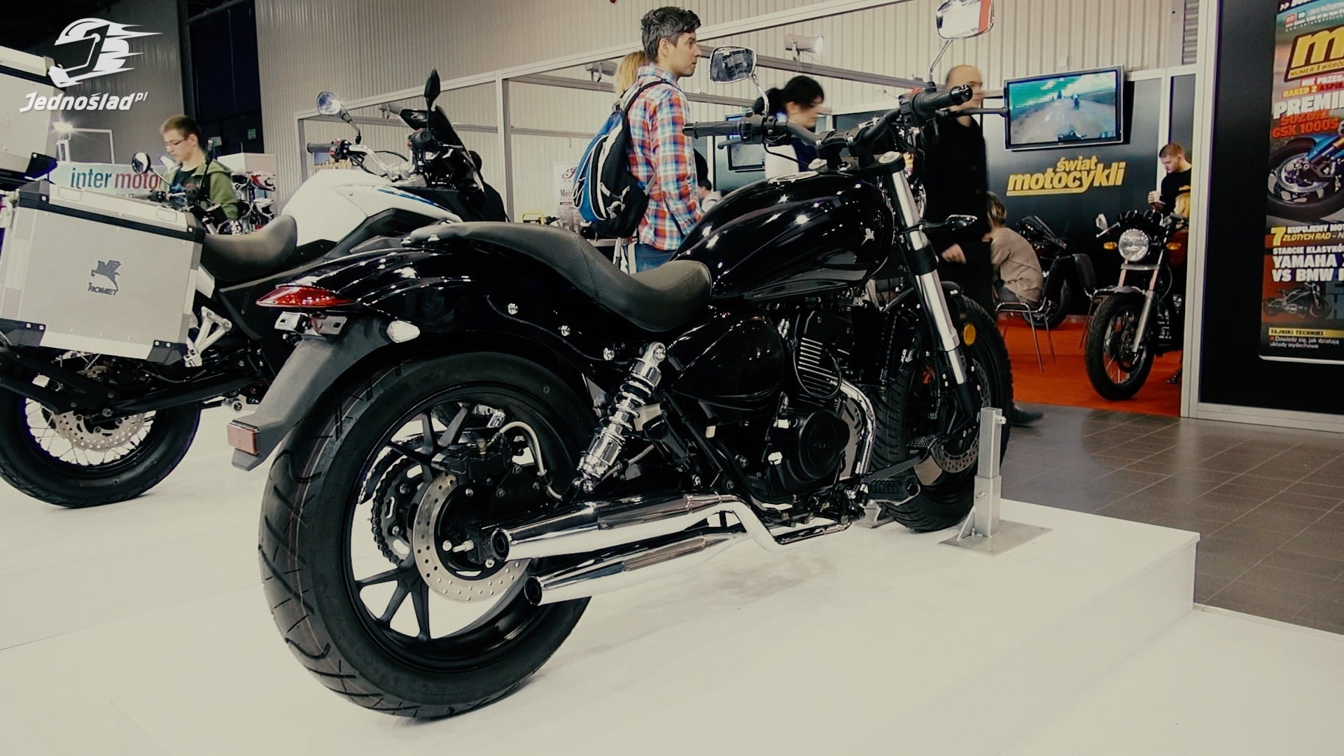 Nowy Romet RCR 125 z bliska na Moto Expo 2016