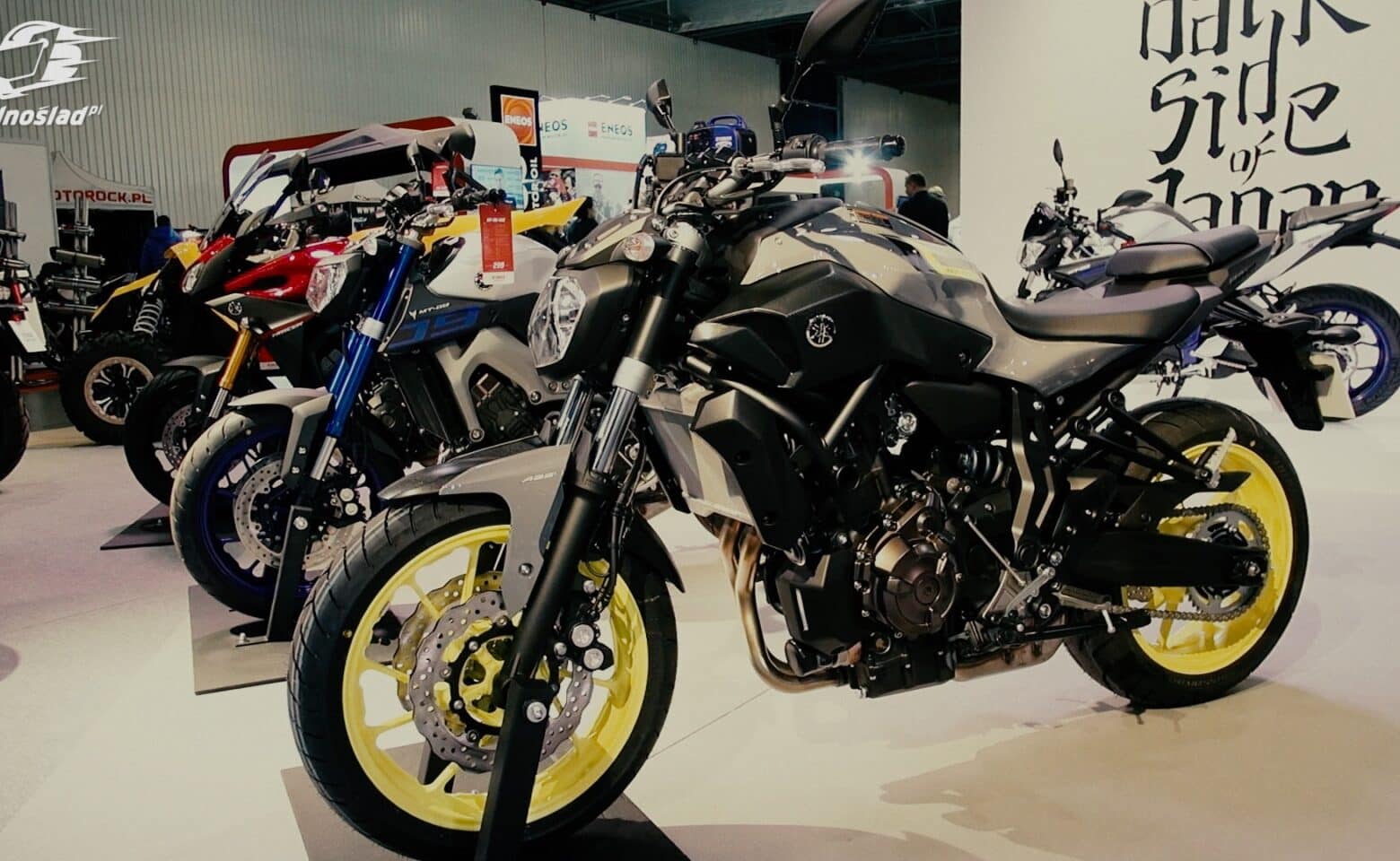 Yamaha MT-125, MT-03, MT-07, MT-09 i MT-09 Tracer na Moto Expo 2016