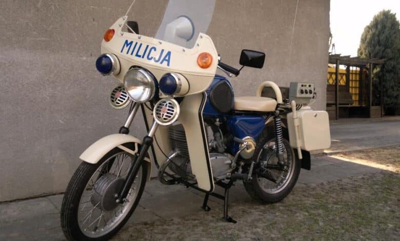 Perełki: MZ TS 250/1 Milicja: „Motocykl Kapitana Żbika” jest do kupienia