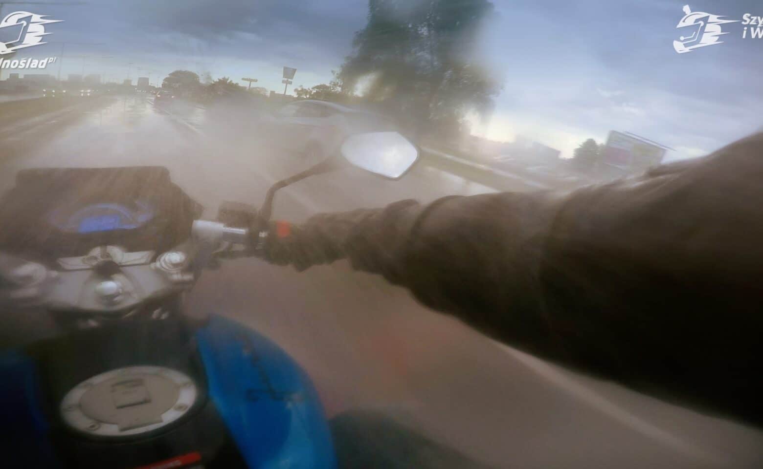 Nowy Junak RS 125 Pro 2016 i wjazd w potężną ulewę #31 Szybcy i Wolni Vlog