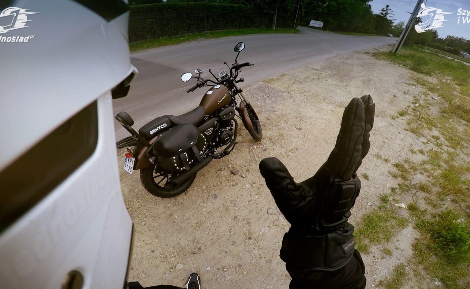 Docieranie nowego Benyco Cruiser 125 i hamowanie silnikiem #44 Szybcy i Wolni Vlog Jednoślad.pl