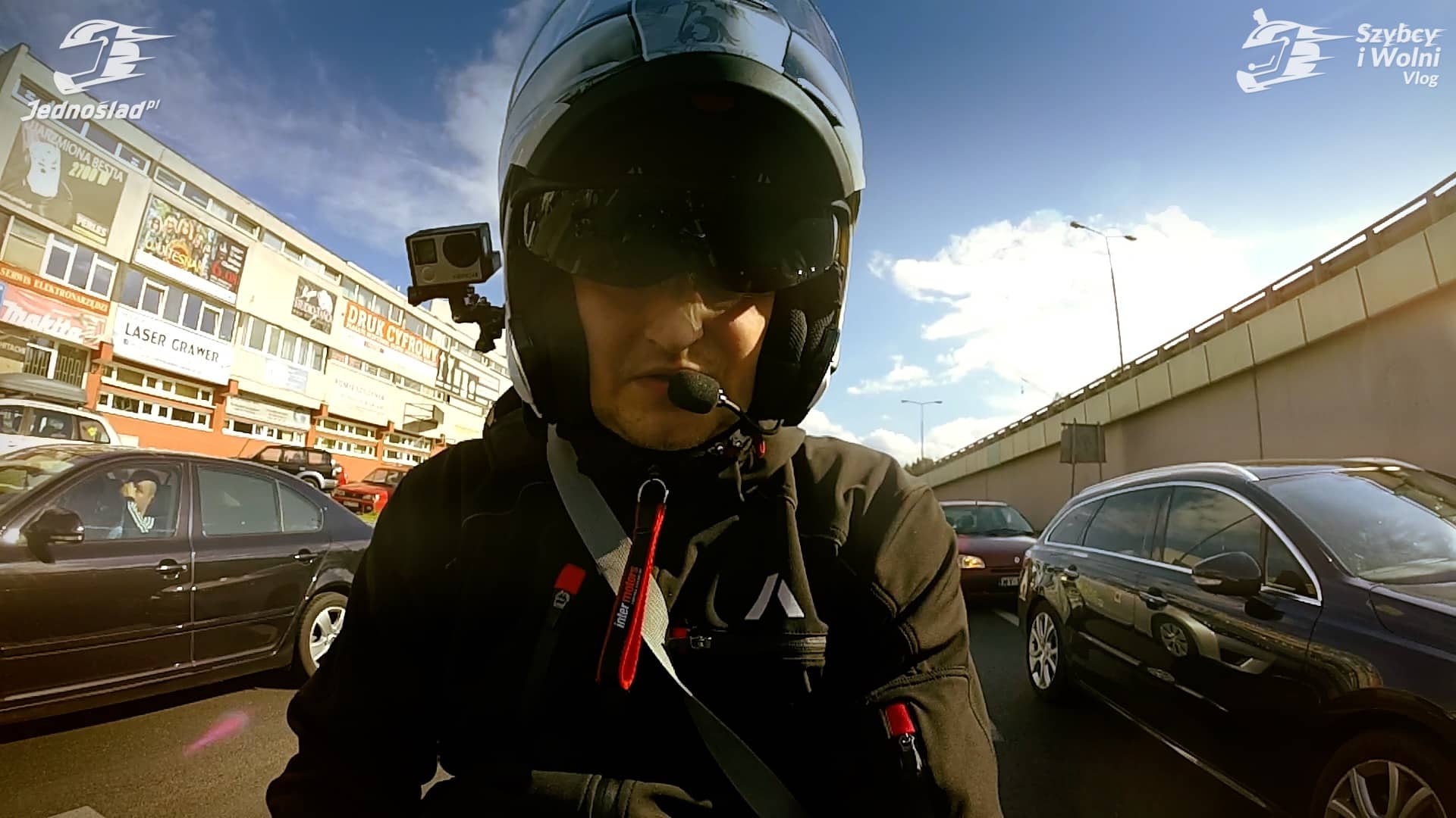 30 minut jazdy na Kymco Downtown 125i ABS #46 Szybcy i Wolni Vlog Jednoślad.pl