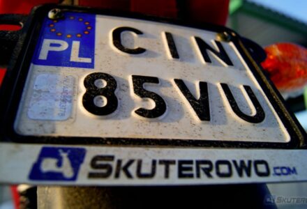 tablica rejestracyjne motorower