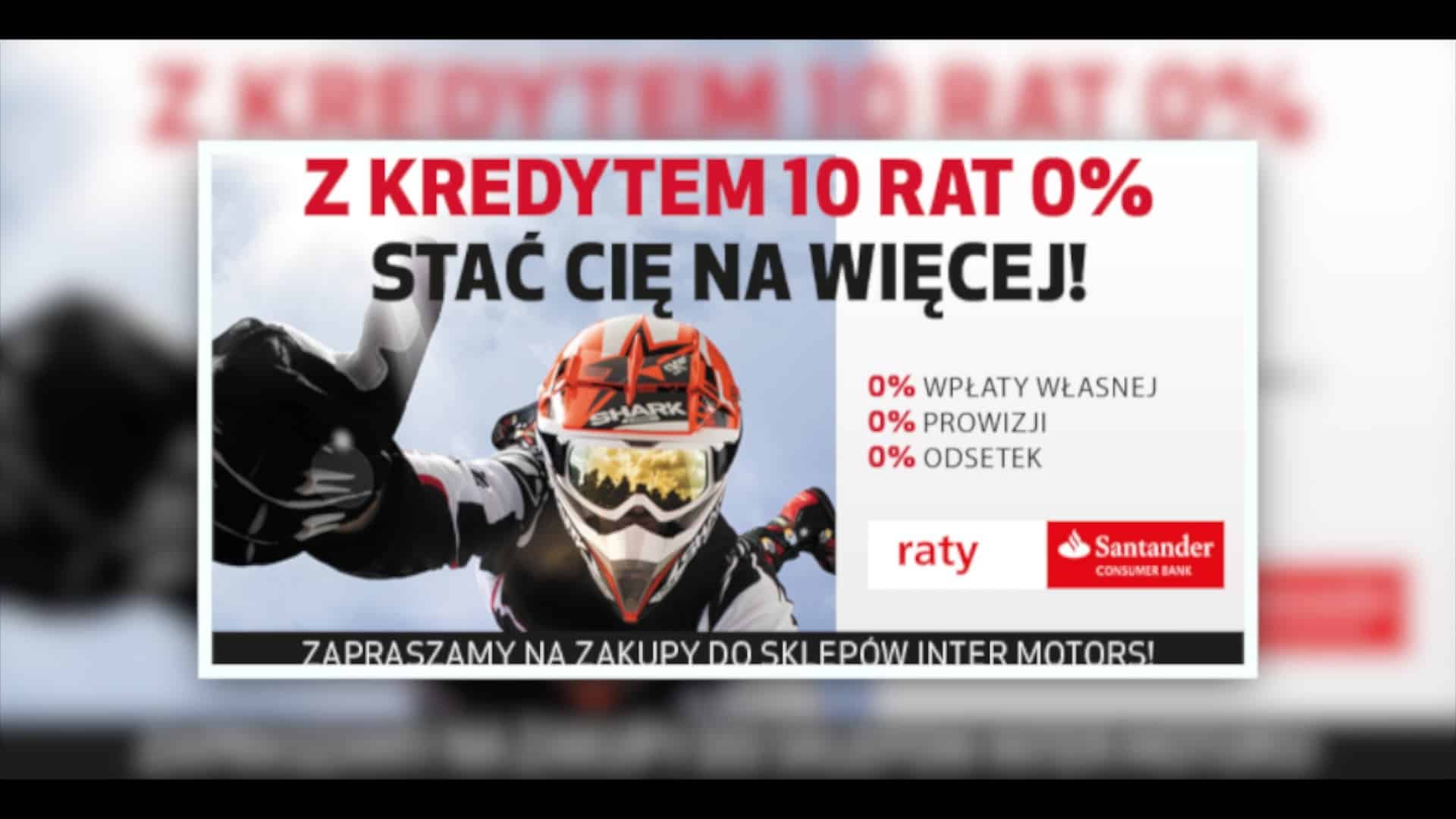 Ciuchy motocyklowe na raty 10×0% w Inter Motors