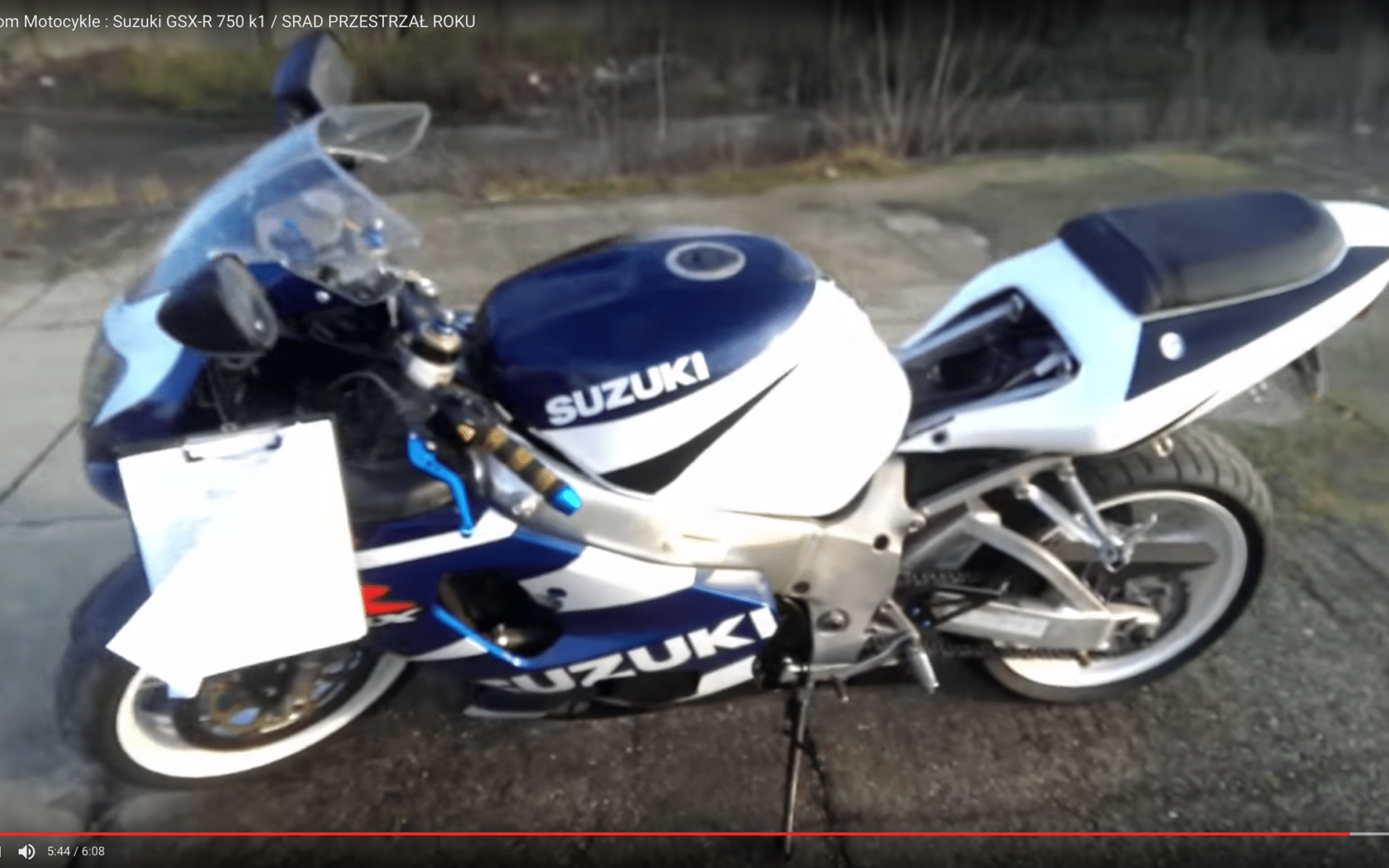 Używany “ulep” Suzuki GSX-R 750 składany z dwóch: Jak nie popełniać takich błędów